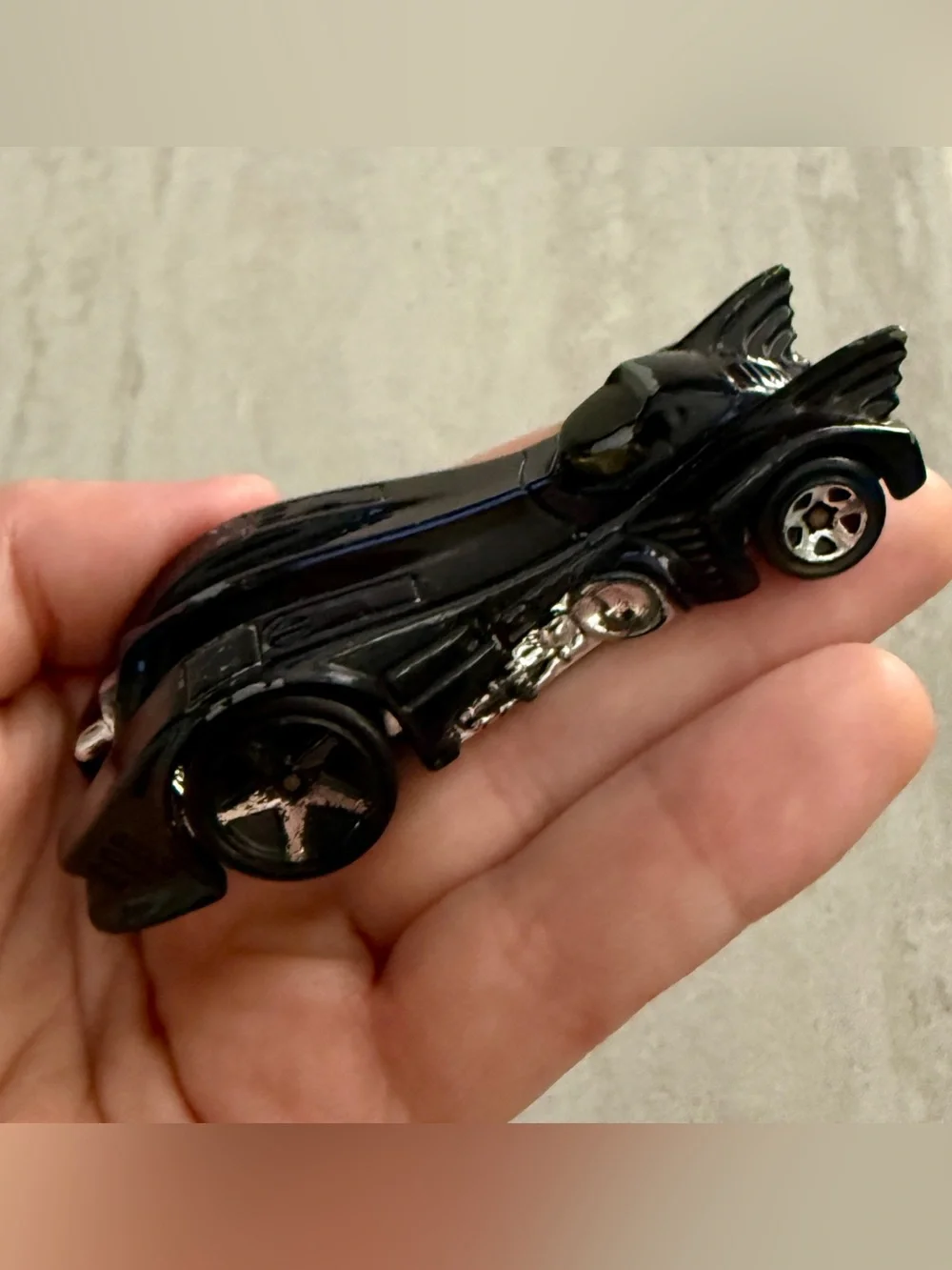 Hot Wheels Hardnoze Batmobile 2003 First Editions #C2707 Black 1:64 Kidcore